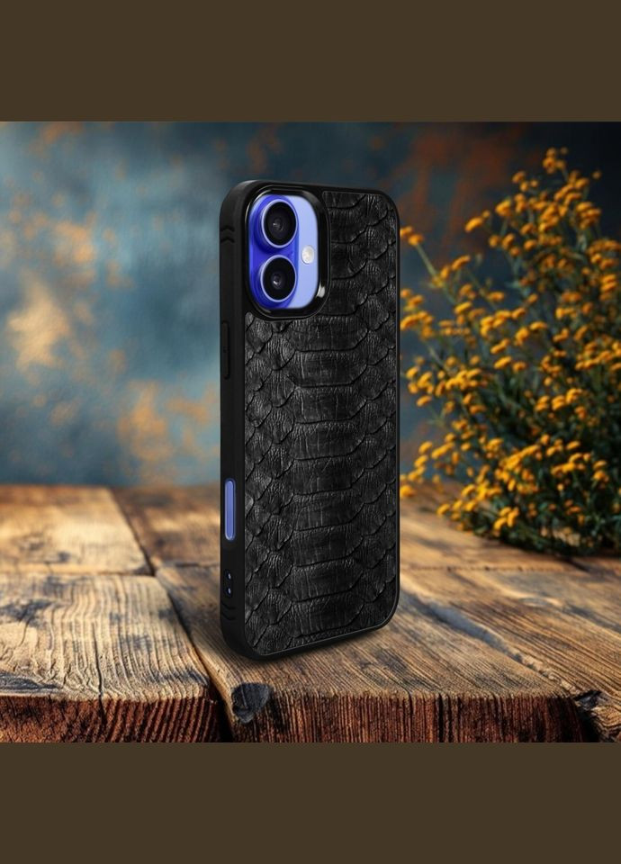 Накладка SkinBacker Python Scales для Apple iPhone 16 Чёрный (79096) Stenk (336212031)
