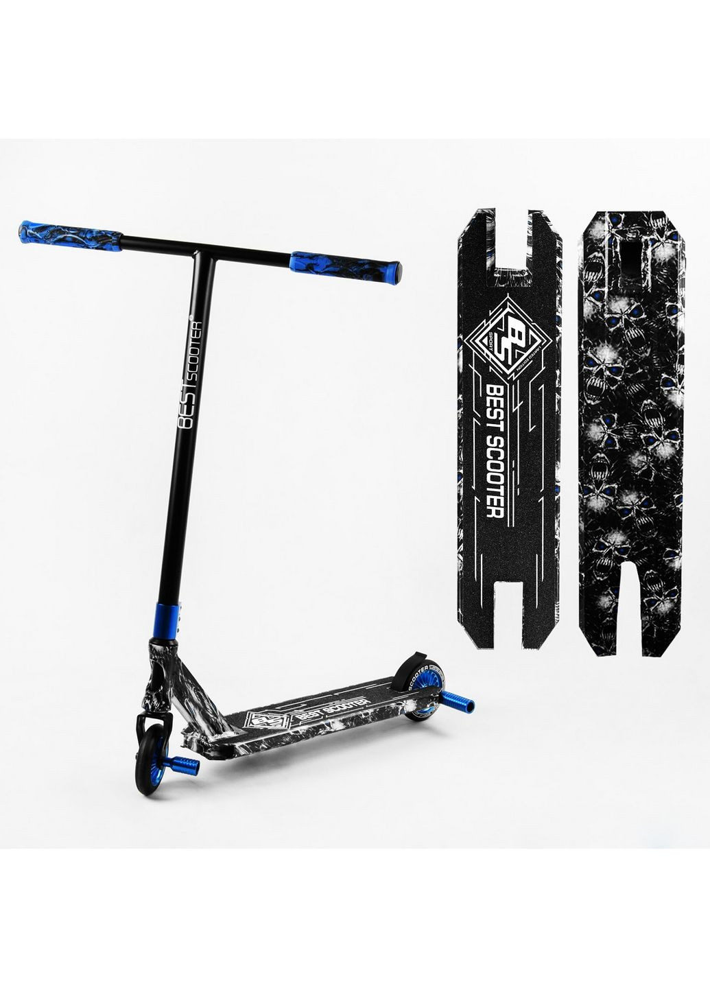 Самокат трюковый 72х13х58 см Best Scooter (289462146)