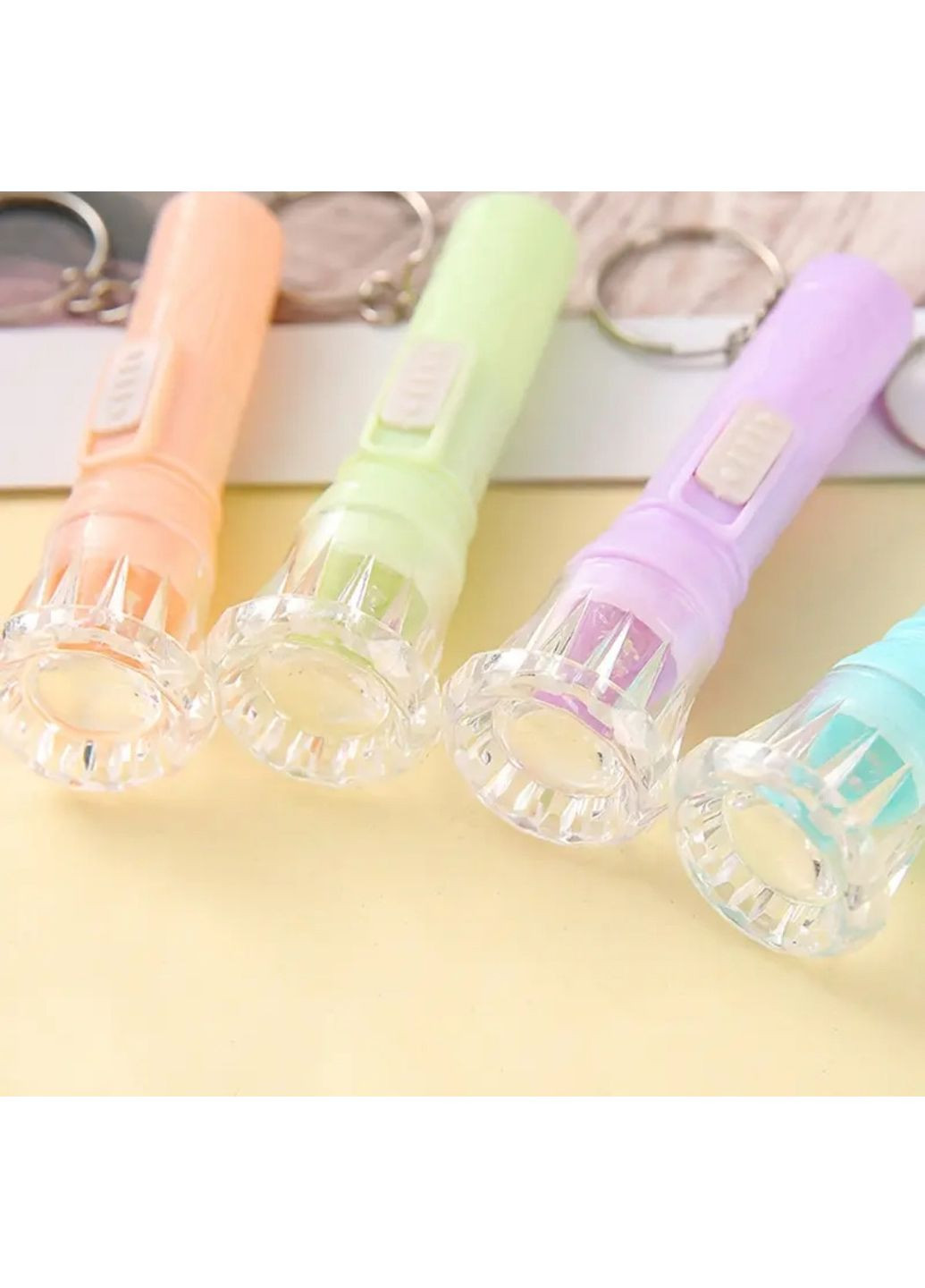 Брелок-фонарик минисветодиодный Голубой No Brand (355794600)