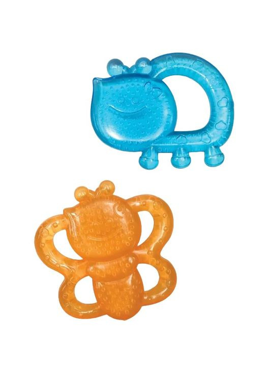 Прорезыватель для зубов Жучок и бабочка, с водой () Infantino 216276 (346999089)