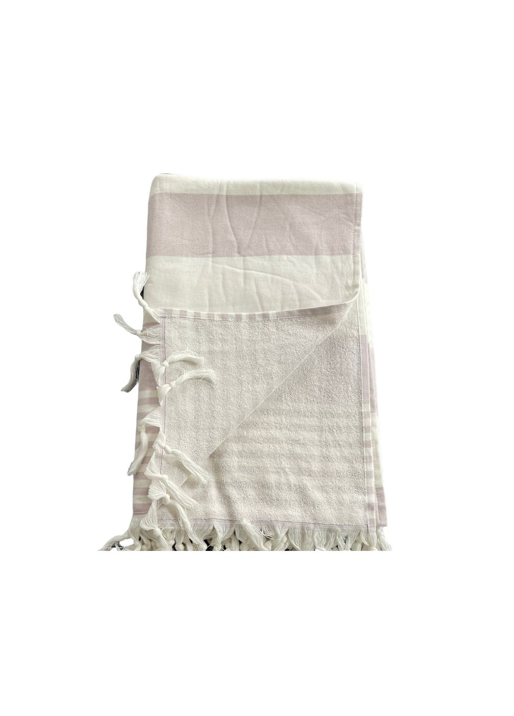 Пляжное полотенце Maison Dor Primavera Beach Lilac White хлопок 100-200 см сиреневое Maison D'or лиловый