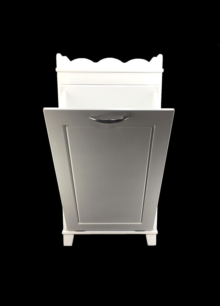 Кошик для білизни з дерева Бетонг зефір (КЗБ-000820) No Brand (328293770)