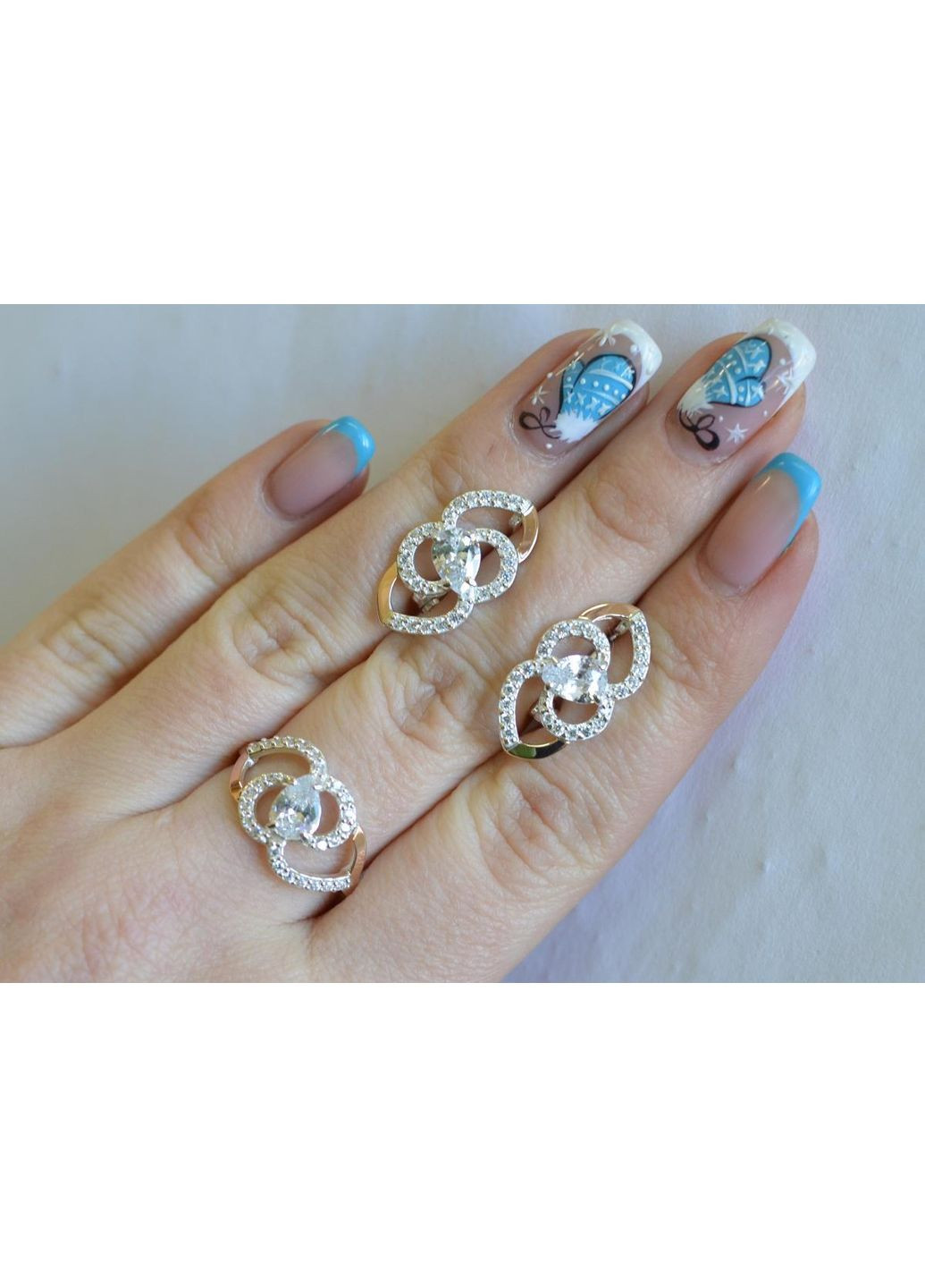 Серебряный гарнитур Silver Style (367268304)