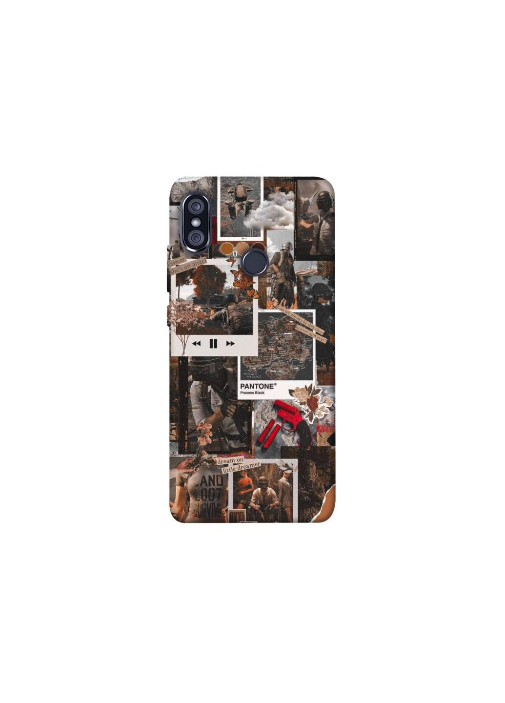 Чехол на Xiaomi Redmi Note 5 Pro / Note 5 (AI Dual Camera) PUBG Collage Frontalka (361973206)