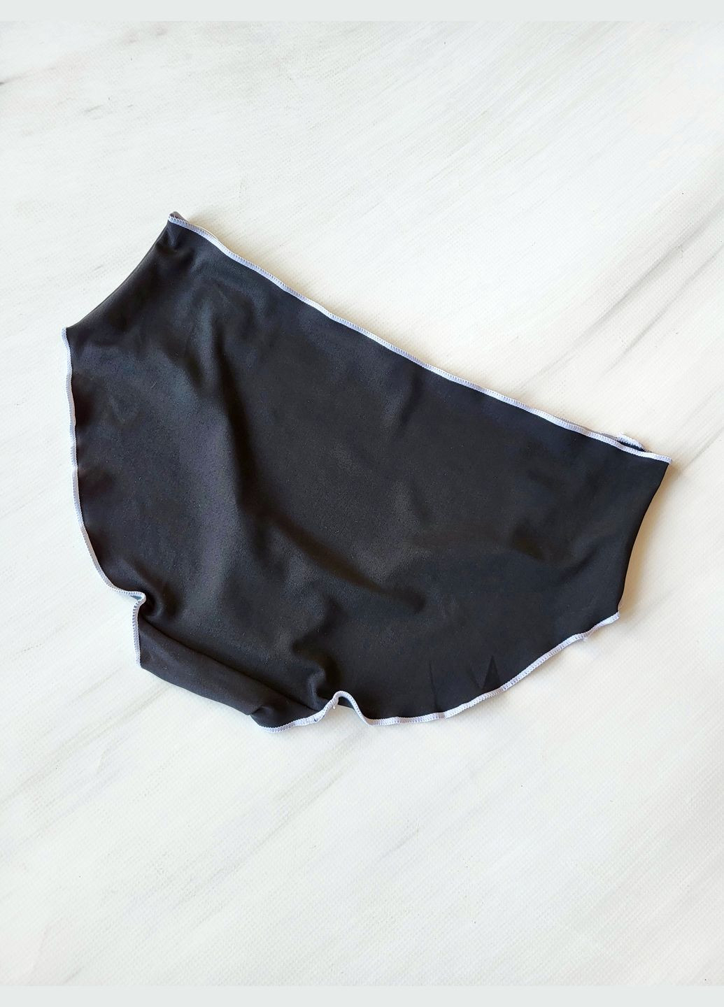 Трусики женские однотонные с белым ободком Ice Silk No Brand (316606228)