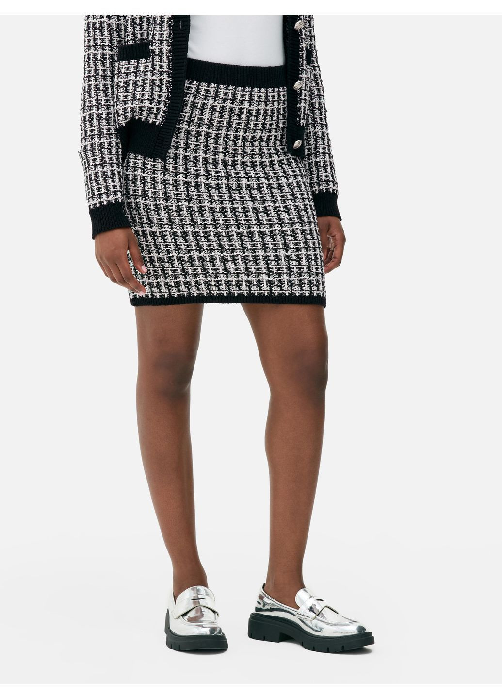 Спідниця демісезон,чорний білий, Primark (368151169)