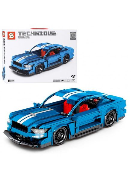 Конструктор дитячий Машина інерційна 27.1 см 827 дет. (8409MC) MFC (372474466)