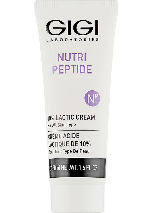 Крем охлаждающий из 10% молочной кислоты Nutri-Peptide 10% Lactic Cream 50ml (902104-7647) Gigi (368614195)