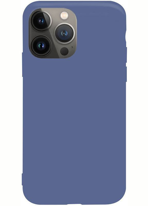 Чехолнакладка 1mm Matt TPU Case Apple iPhone 13 Pro Navy Blue Toto (301471429)