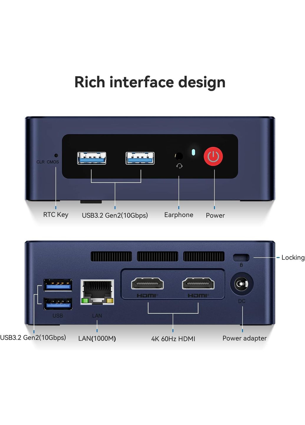 Неттоп Mini S12 Pro 16/500Gb Beelink (316466584)