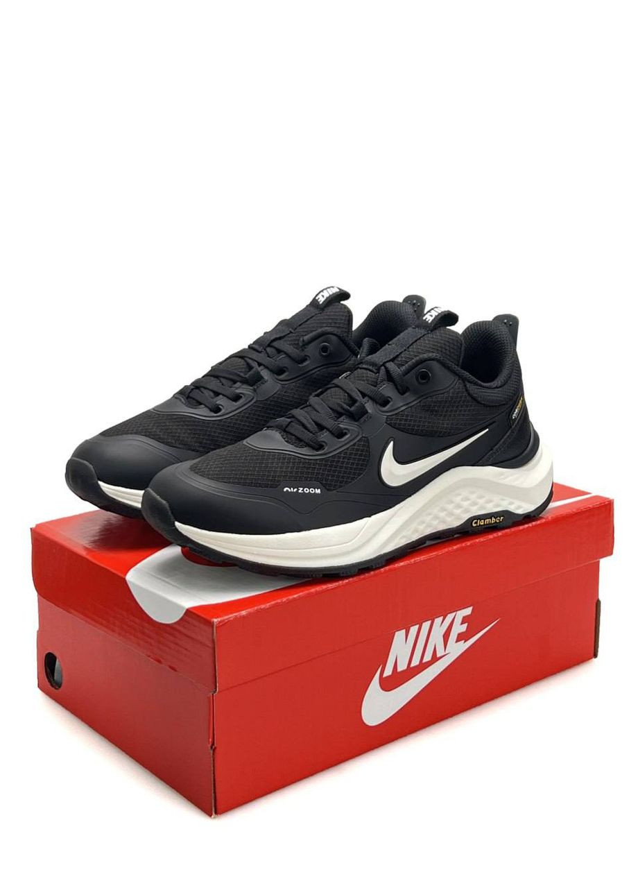 Черные демисезонные кроссовки мужские nike No Brand React Miller GTX Black White