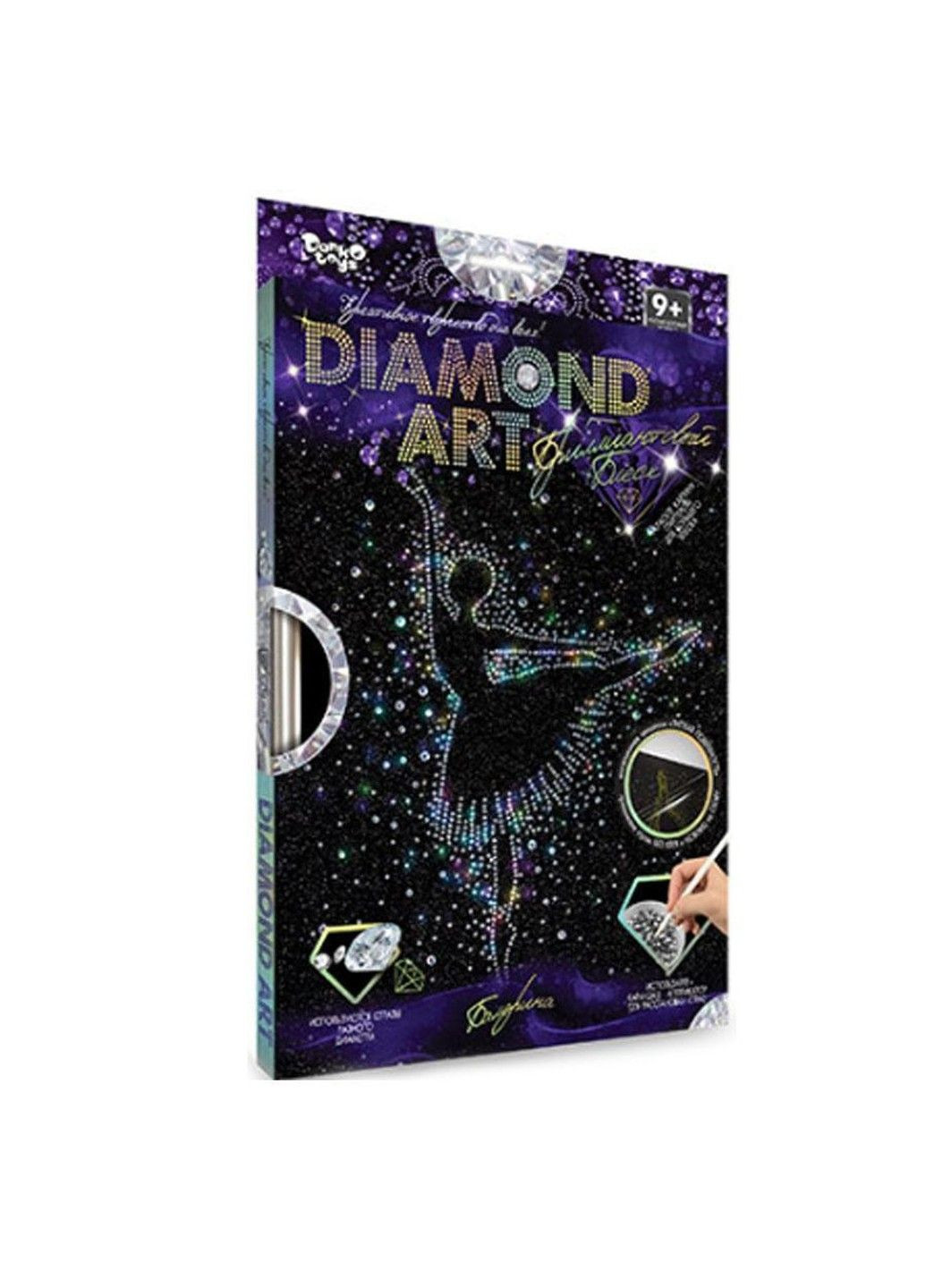 Алмазная вышивка " Балерина " Diamond art частичная выкладка мозаика 5d наборы 32,5х23,5 см No Brand (332207784)