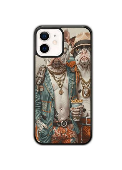 Чохол для Apple Iphone 12 Mini Чорний No Brand (302216017)