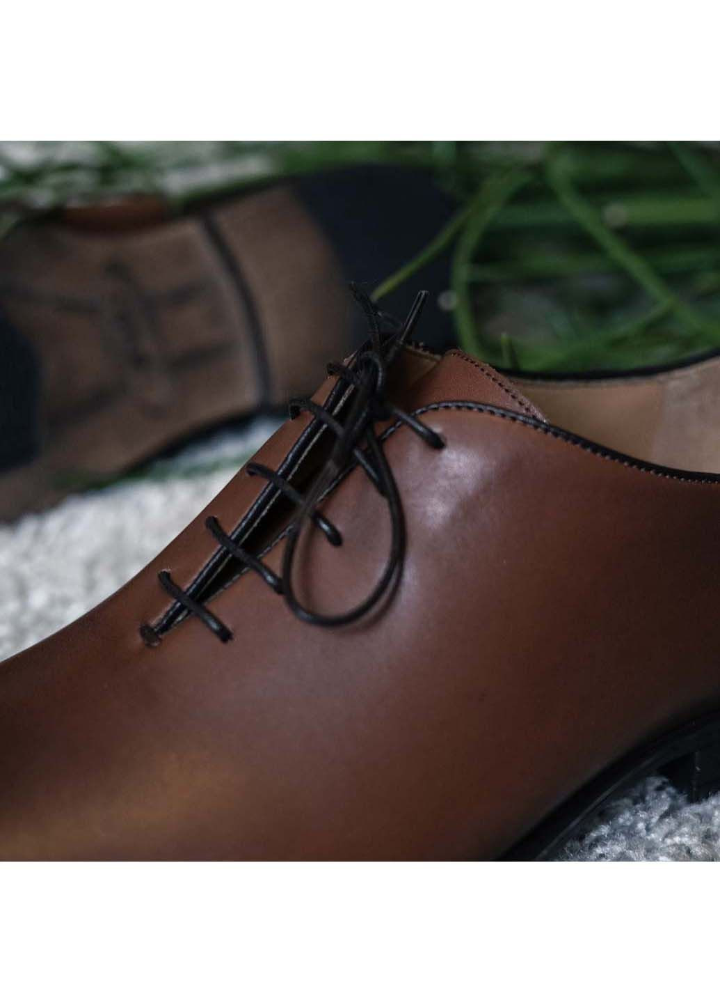 Комбинированные кэжуал туфли оксфорды Ikos на шнурках