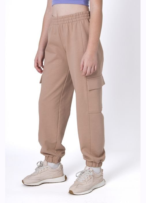 Коричневые демисезонные брюки Mevis