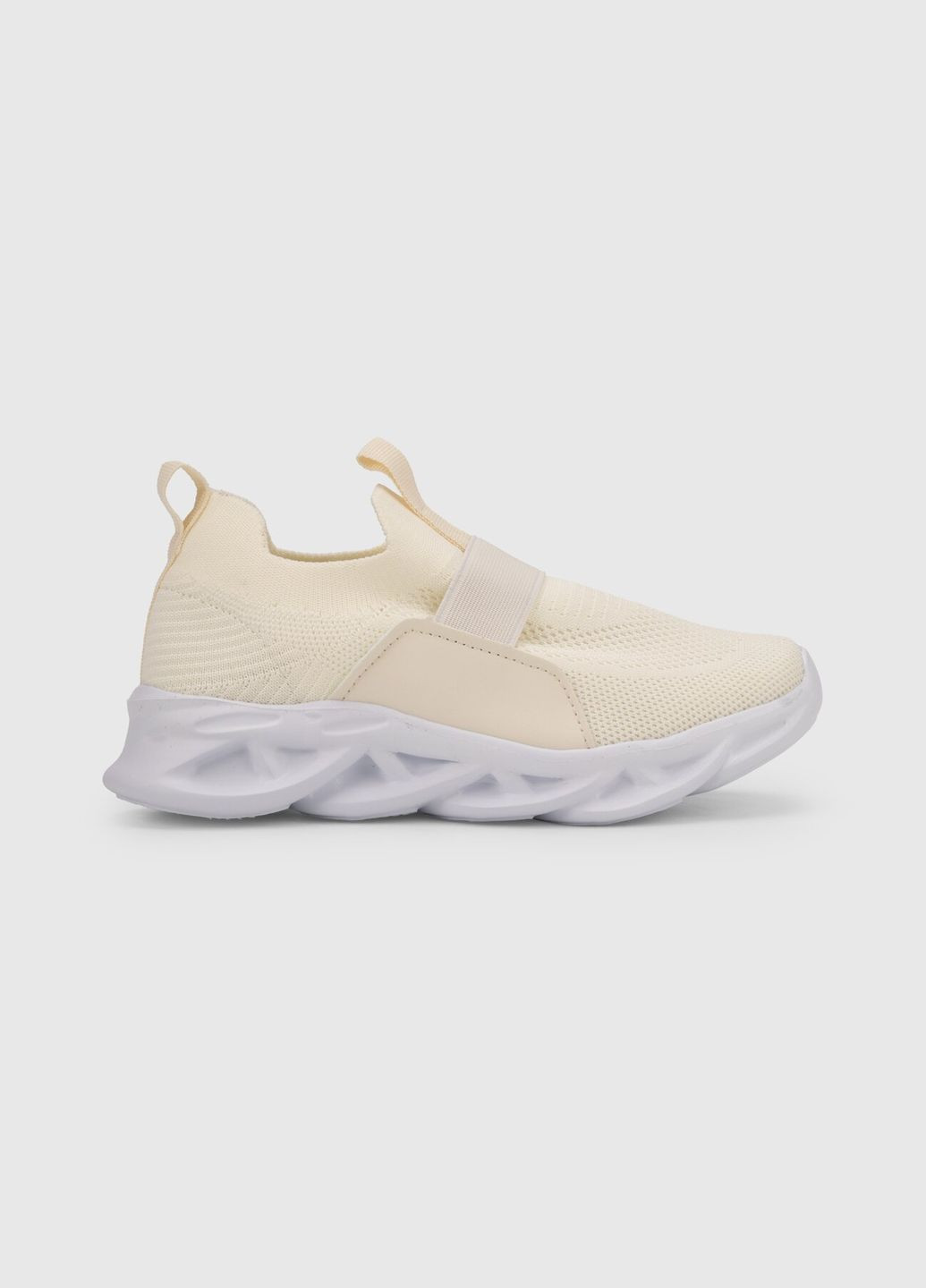 Молочные всесезонные слипоны для девочки 2510-6d молочный (2000990405432s) shop (2000990405432) No Brand