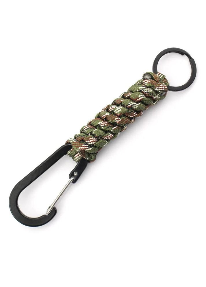 Брелок для ключей паракорд армейские брелки из веревки GDragon Home на рюкзак сумку телефон с карабином Хаки 100_1 No Brand (316226432)