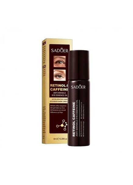 Крем-стік з ретинолом від темних кіл та зморшок під очима Retinol Anti-Wrinkle Eye Cream Stick 8ml (1535748-42821262) SADOER (368640795)