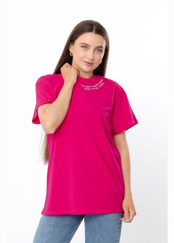 Футболка жіноча (оверсайз) (p-14033) Носи своє - (363043397)