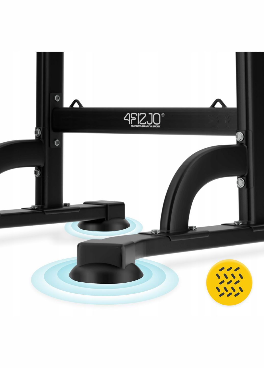 Многофункциональная стойка для подтягиваний регулируемая Black (). 4FIZJO P-5905973402613 (340459229)