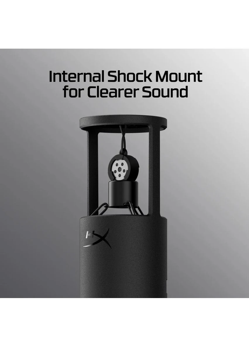 Мікрофон геймінговий SoloCast 2, Omni, USB-A, 2м, NGenuity, чорний HyperX (393445499)