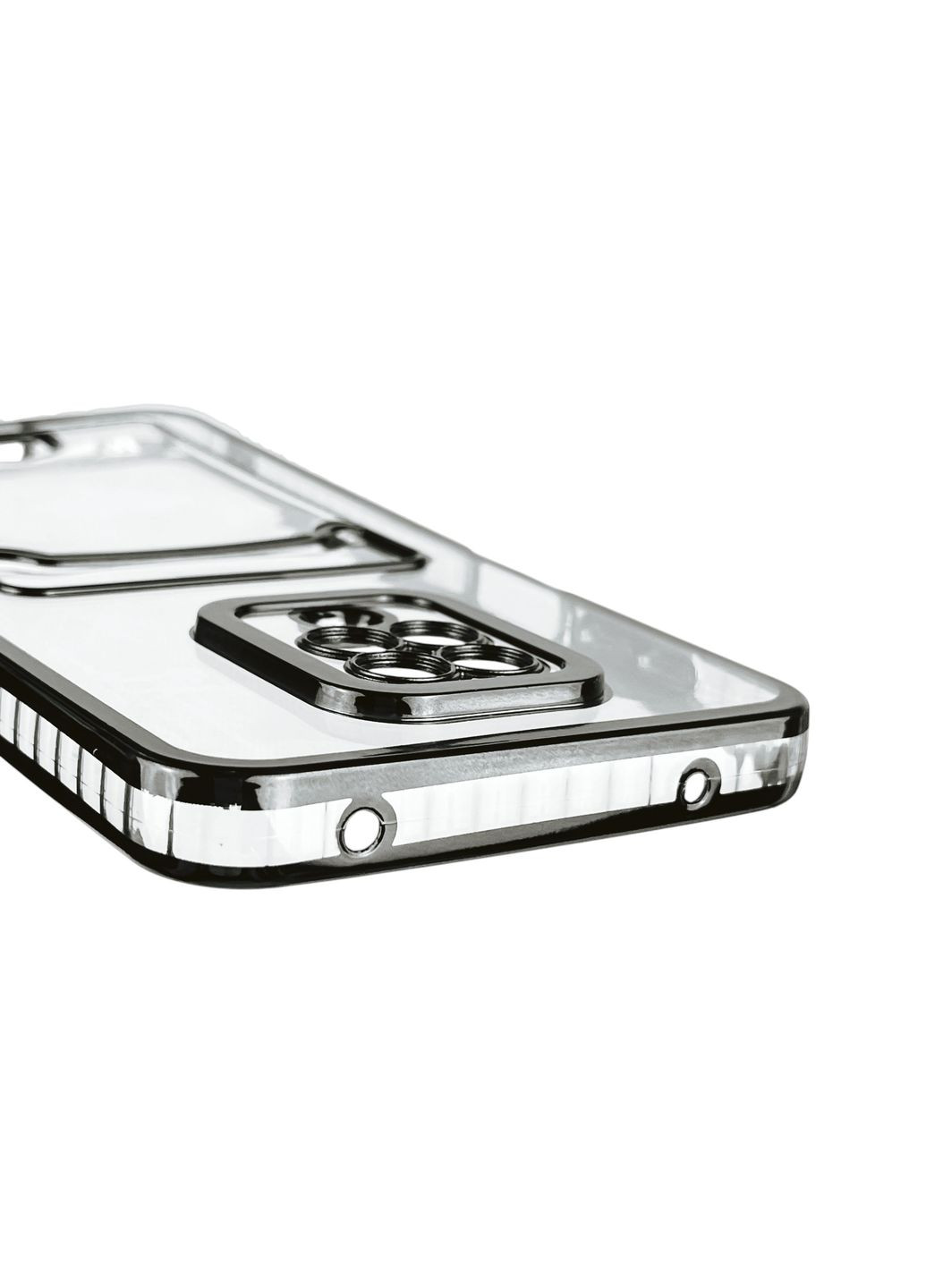 Чехол для Redmi Note 9 Pro с чёрной окантовкой с карманом для карт на сяоми редми нот 9 про чёрный Xiaomi (366022419)