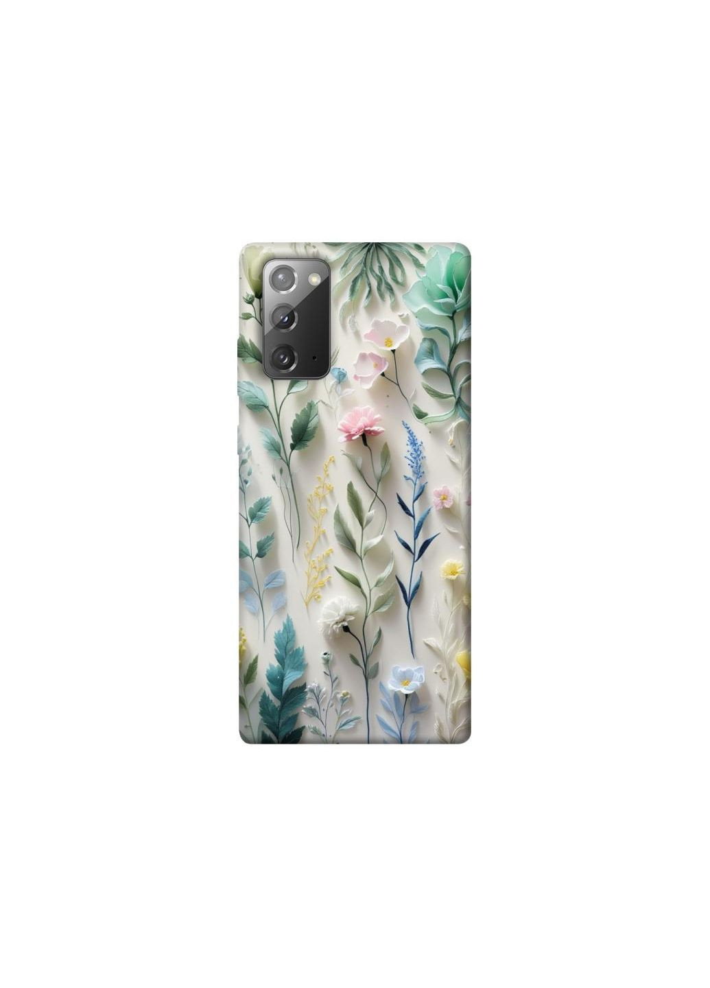 Чохол на Samsung Galaxy Note 20 Floral design ver.3 Frontalka (361332362)