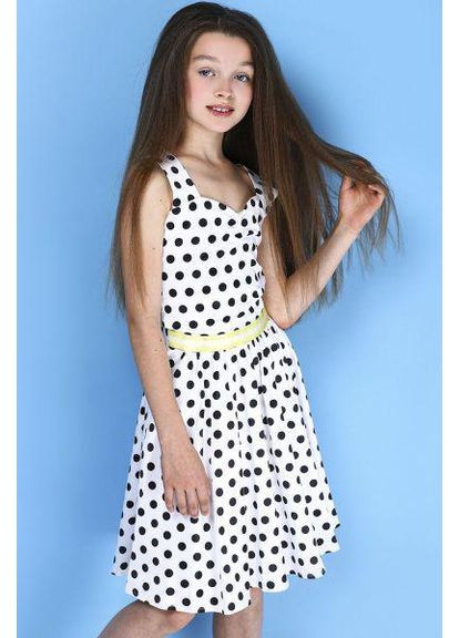 Комбинированное платье для девочки To Be Too (299789549)