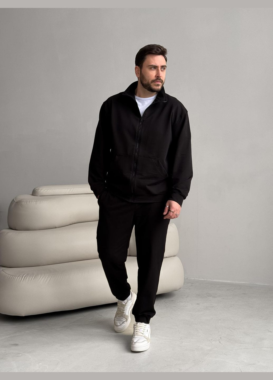 Стильний і зручний спортивний костюм із якісної турецької двонитки Vakko (324147094)