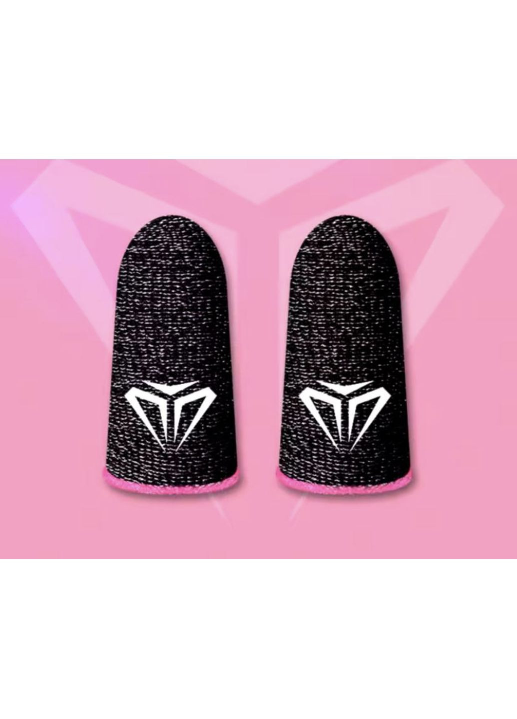 Кіберспортивні сенсорні напальчники для ігор на телефоні CoD Garena Free Fire Fifa (геймпад тригери курки) 4 шт Рожевий REO (360547120)