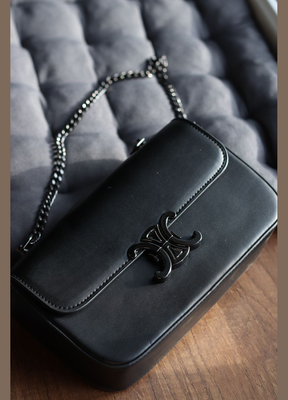 Жіноча сумка Celine black, женская сумка, брендова сумка Селін чорна No Brand (307925589)