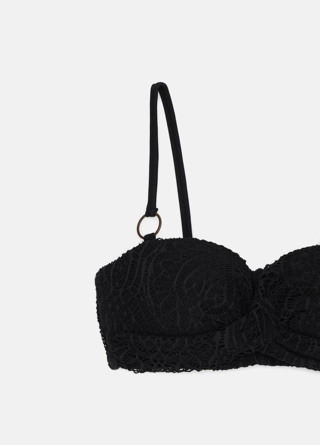 Черный летний купальник (лиф, трусики) Hunkemoller