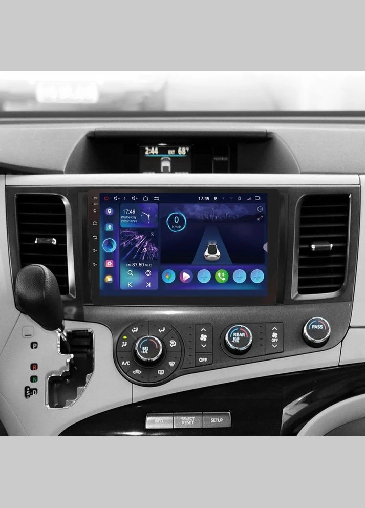 Штатна магнітола S9332 3+32 Gb 4G DSP Toyota Sienna 3 XL30 2010 - 2014 9" Sigma (378904816)