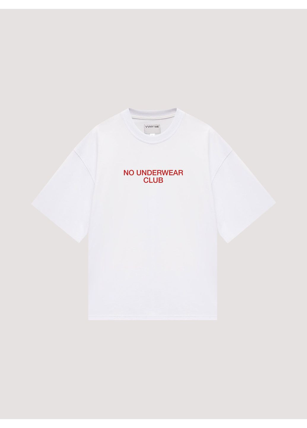 Белая футболка VVHY ME