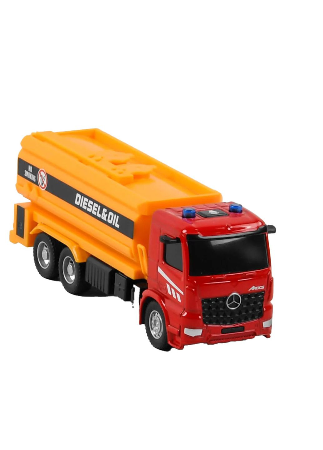 Спецтехника 6719, металлопластик, на батарейках, инерция, свет, звук, в коробке (6988600360479) Красный Play Smart (306713441)