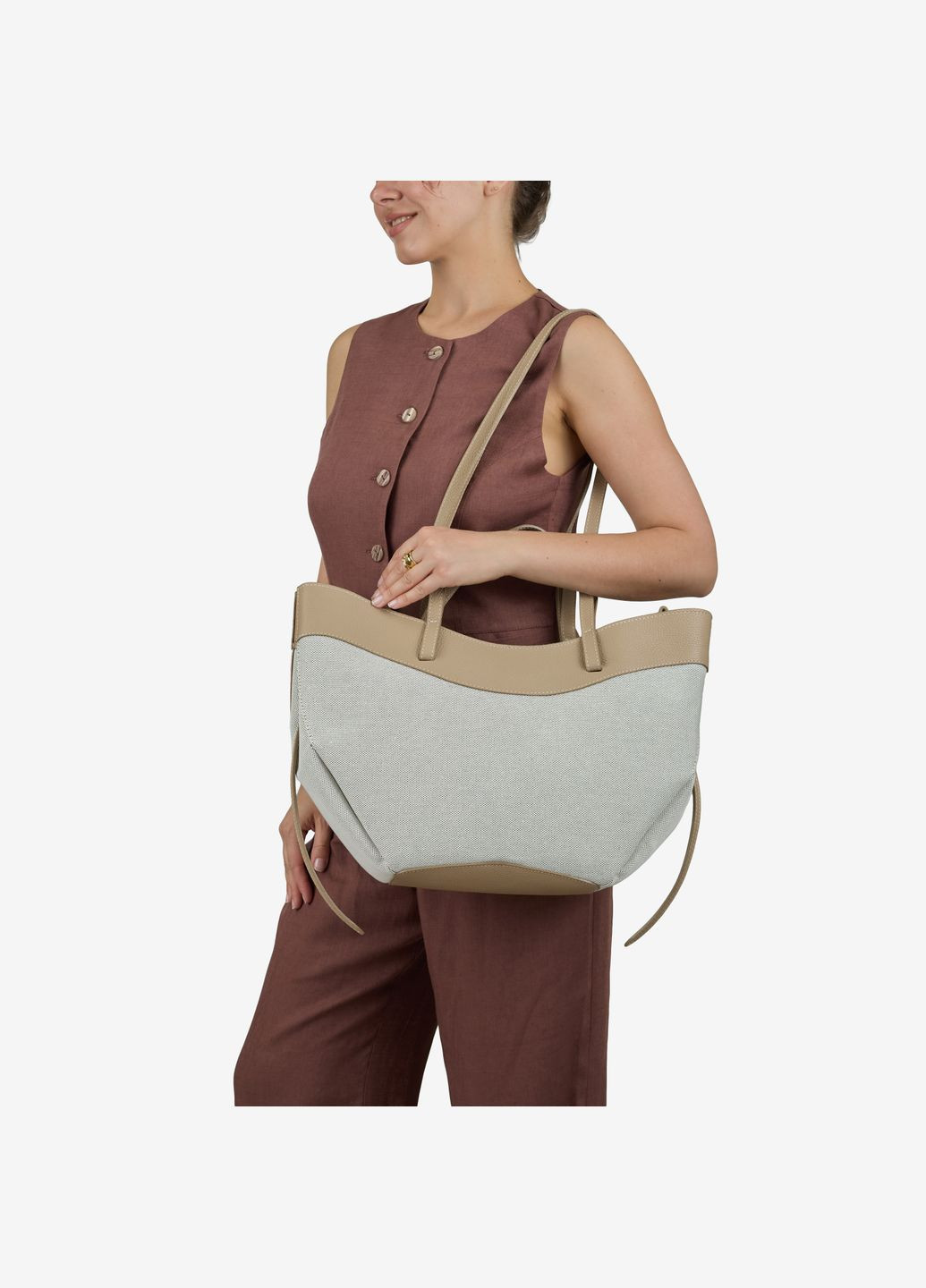 Сумка женская кожаная шоппер большая Shopper Regina Notte (340905065)