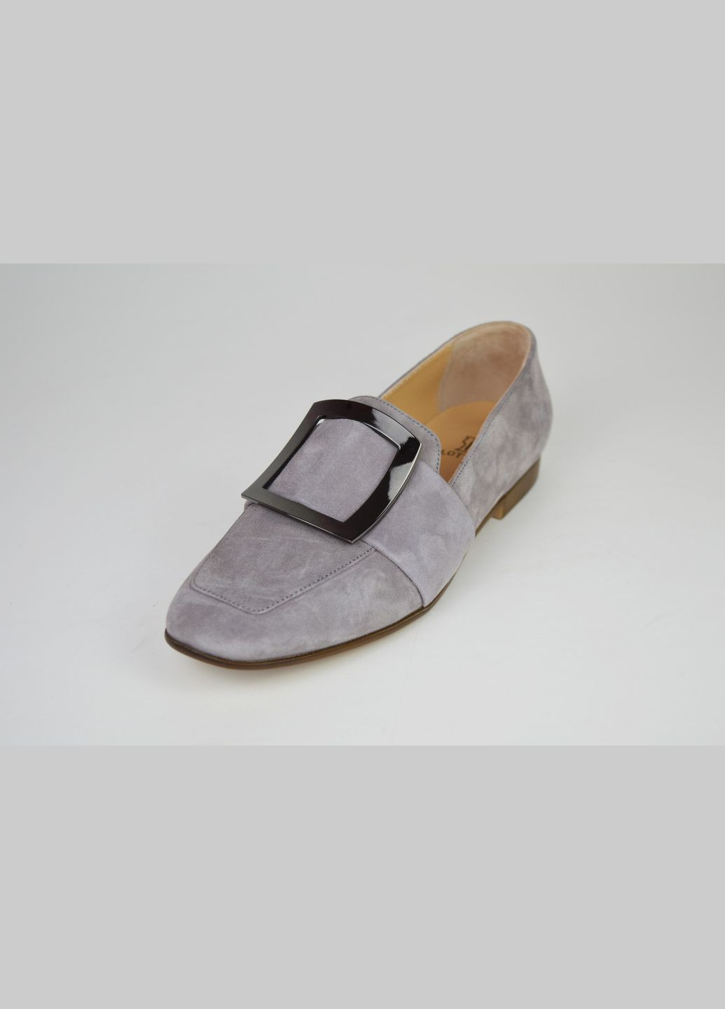 Lottini Туфли женские замшевые серые серый з натуральная замша, — всесезон (322668539)