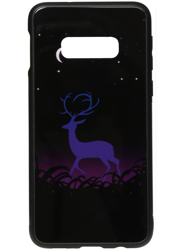 Чехолнакладка Night Light Print Glass Case Samsung Galaxy S10e Deer Toto (301836549)