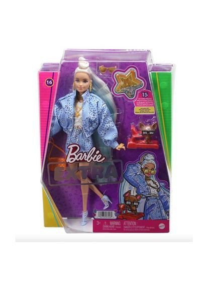 Лялька Екстра Блондинка з пучком на розпущеному волоссі, 29 см () Barbie HHN08 (370498881)