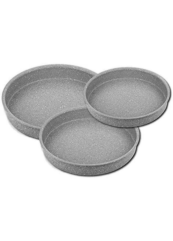 Набор форм для выпечки 3086-Grey 3 шт серый OMS (322953481)
