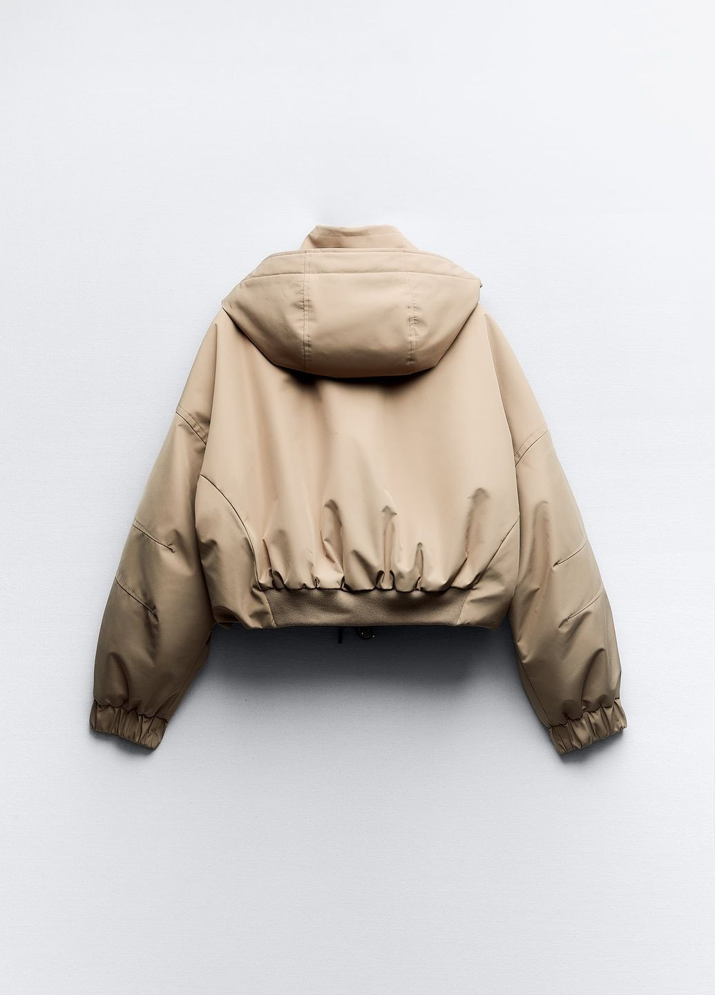 Світло-коричнева демісезонна куртка Zara