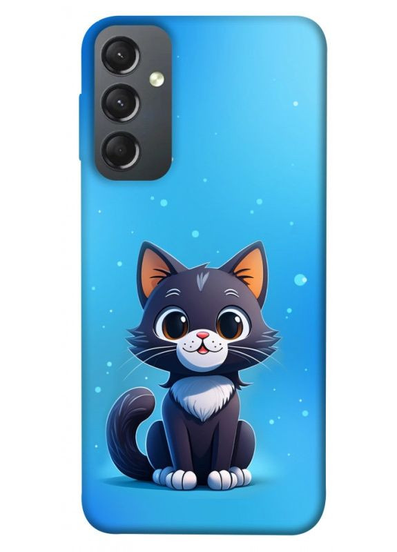 Чехол с принтом для Samsung Galaxy A24 4G / для самсунг галакси А24 Котенок No Brand (338613945)