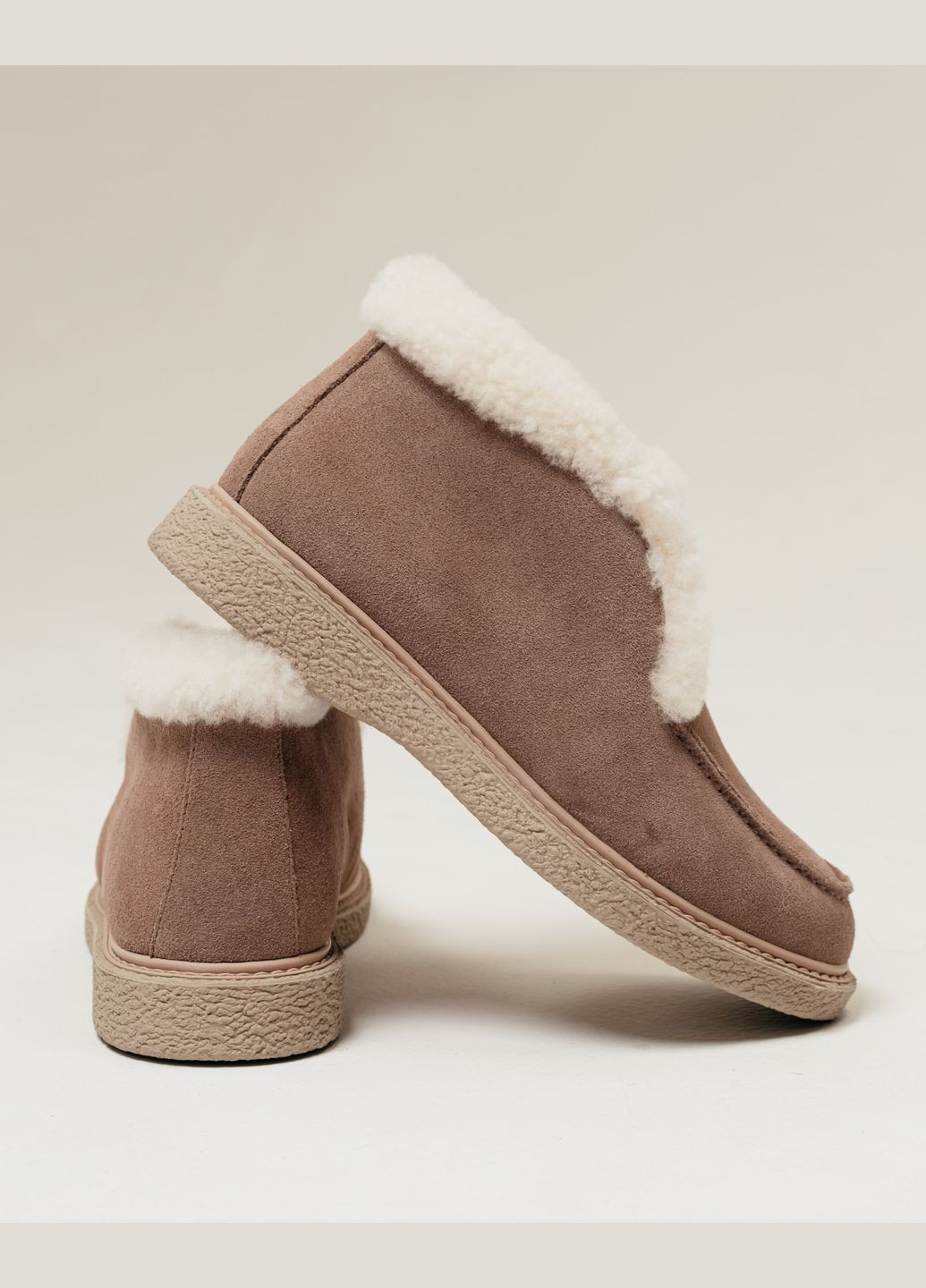 Черевики з хутром замша вовна Suny Liana (305822741)