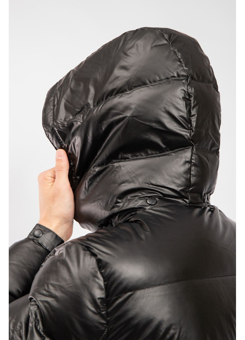 Чорний зимній Пуховик Prada