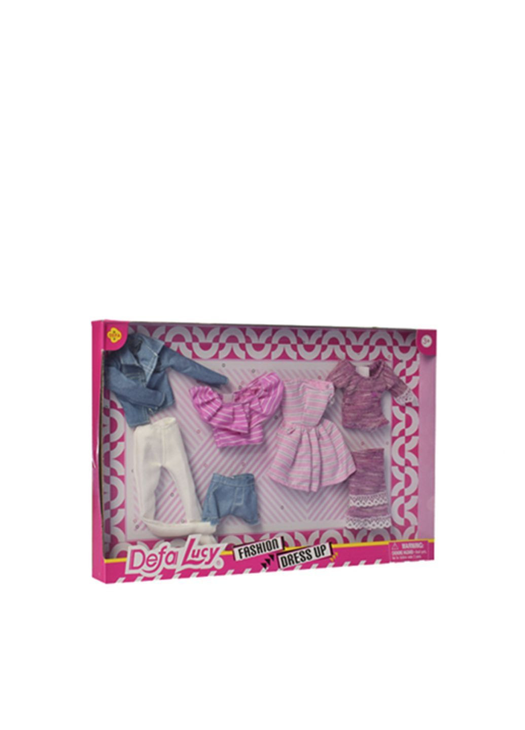 Набір нарядів для ляльки DEFA колір різнокольоровий ЦБ-00165918 No Brand (370499680)