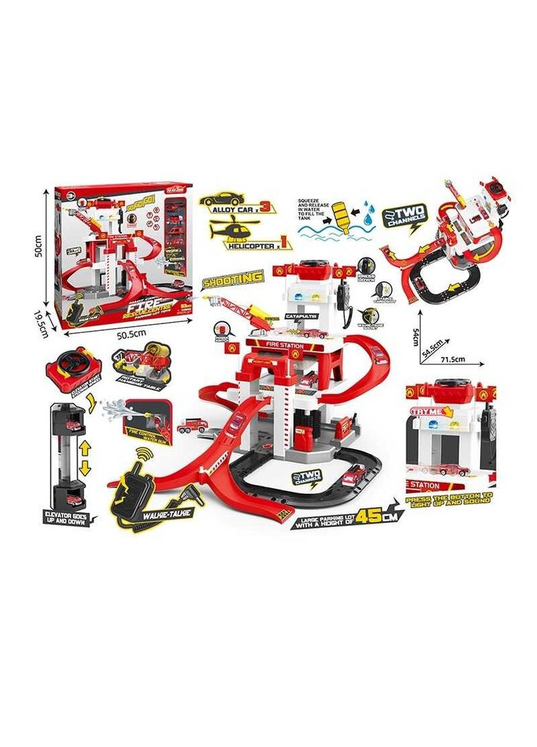 Гаражи, автотрэк и парковка G-Toys 157316 (365456244)