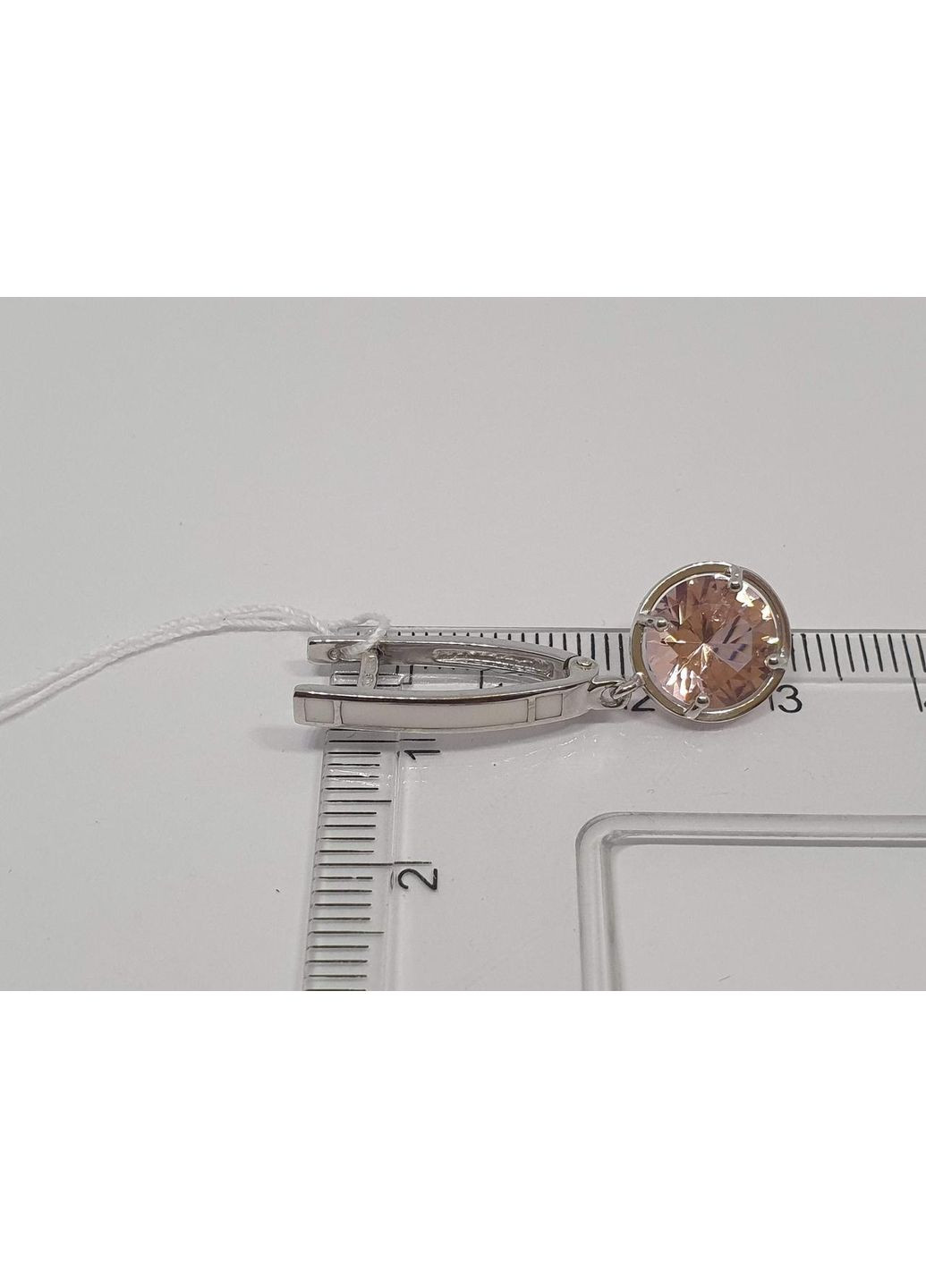 Серебряные серьги с нанокристаллами. 430886А Tango (361077400)