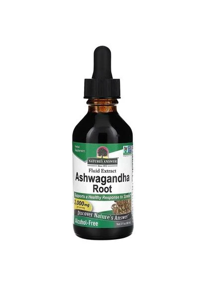 Ashwagandha Root 2,000 mg 60 ml Nature's Answer (387023694)