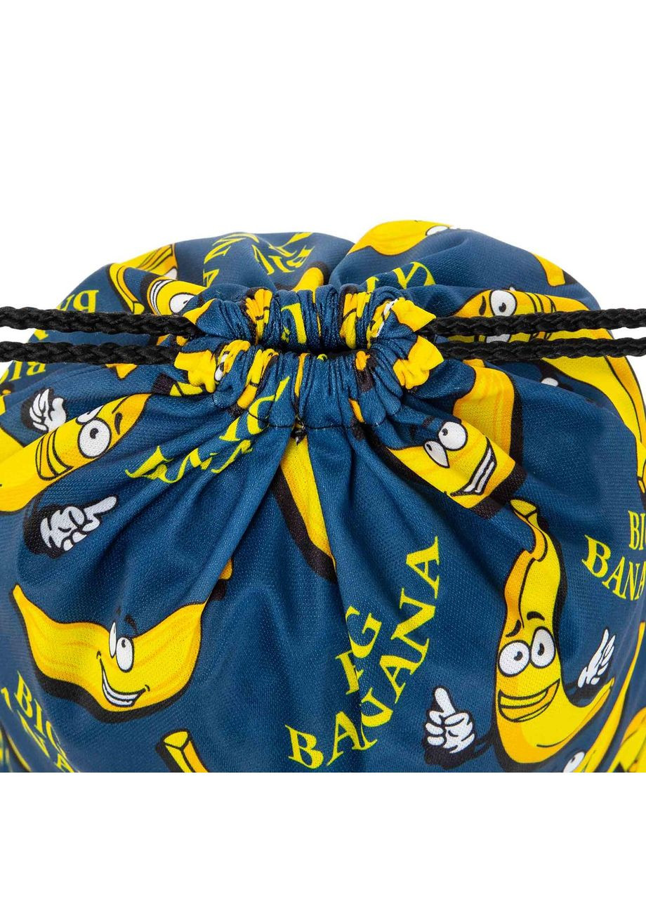 Рюкзак-мішок SP-GA-5971 BIG BANANA (поліестер, р-р, синій-жовтий) (GA-5971_Синій жовтий) SP-Sport (361438584)