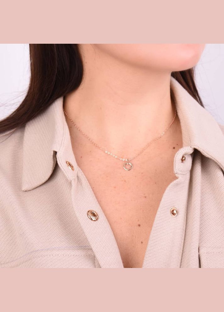 Золотий кулон Серце (з7290) IRIJ (331017313)